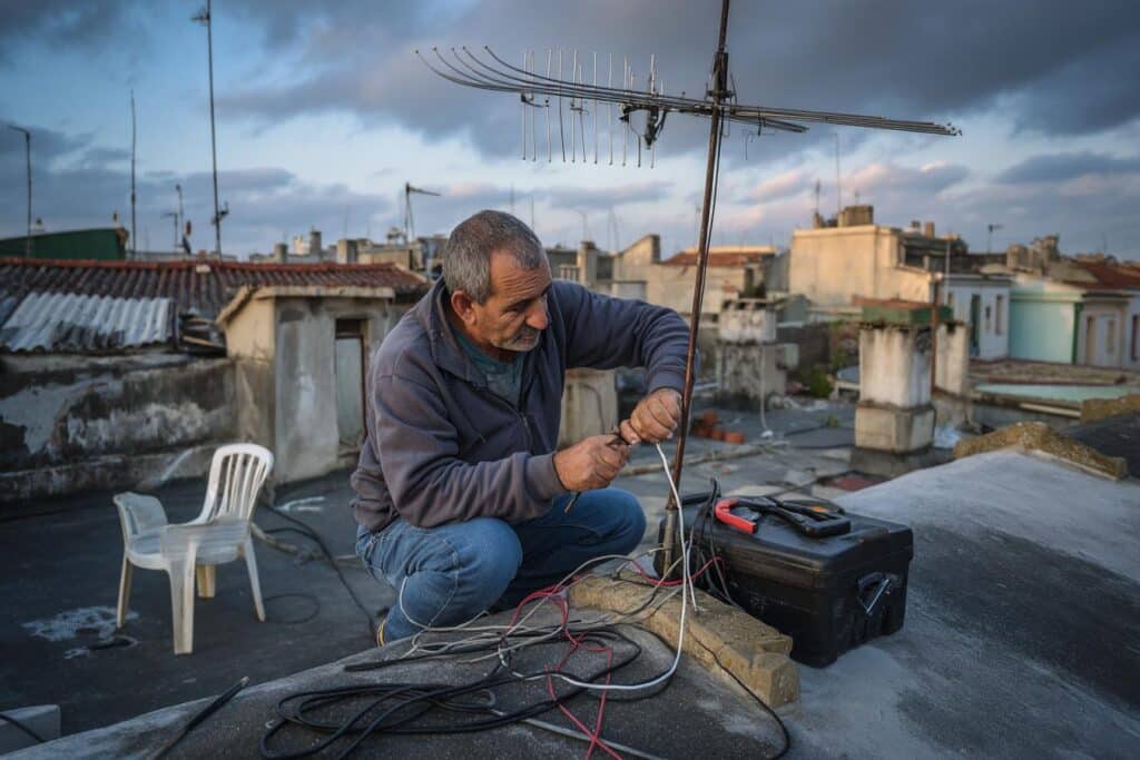 antenne tv exterieure fabrication maison