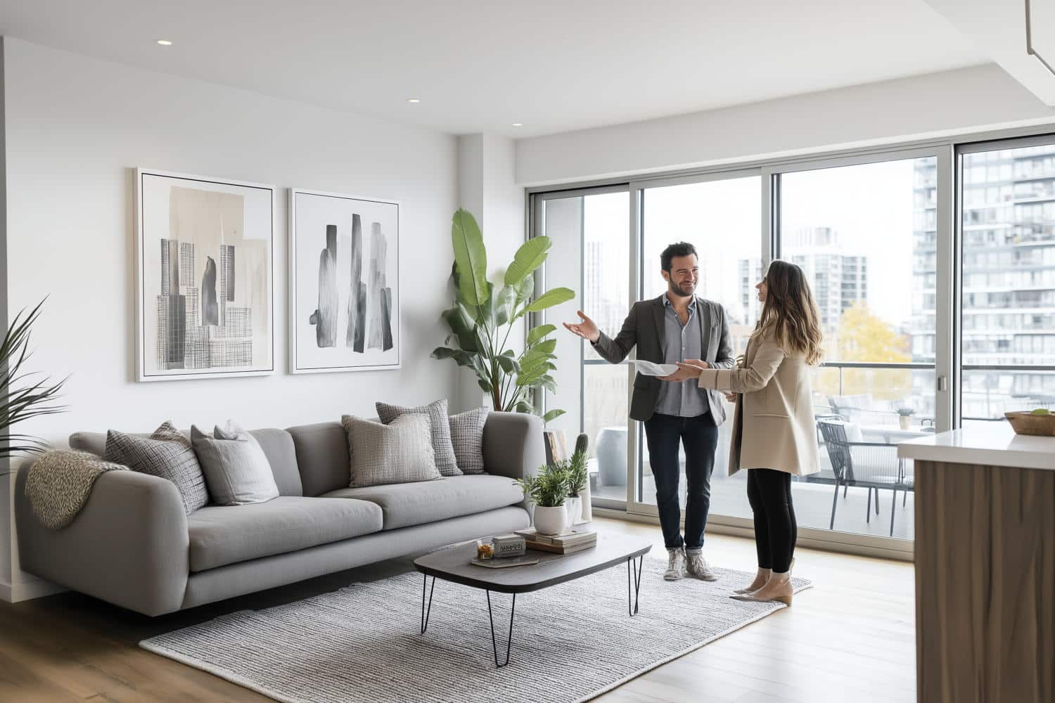 appartement moderne en location directe