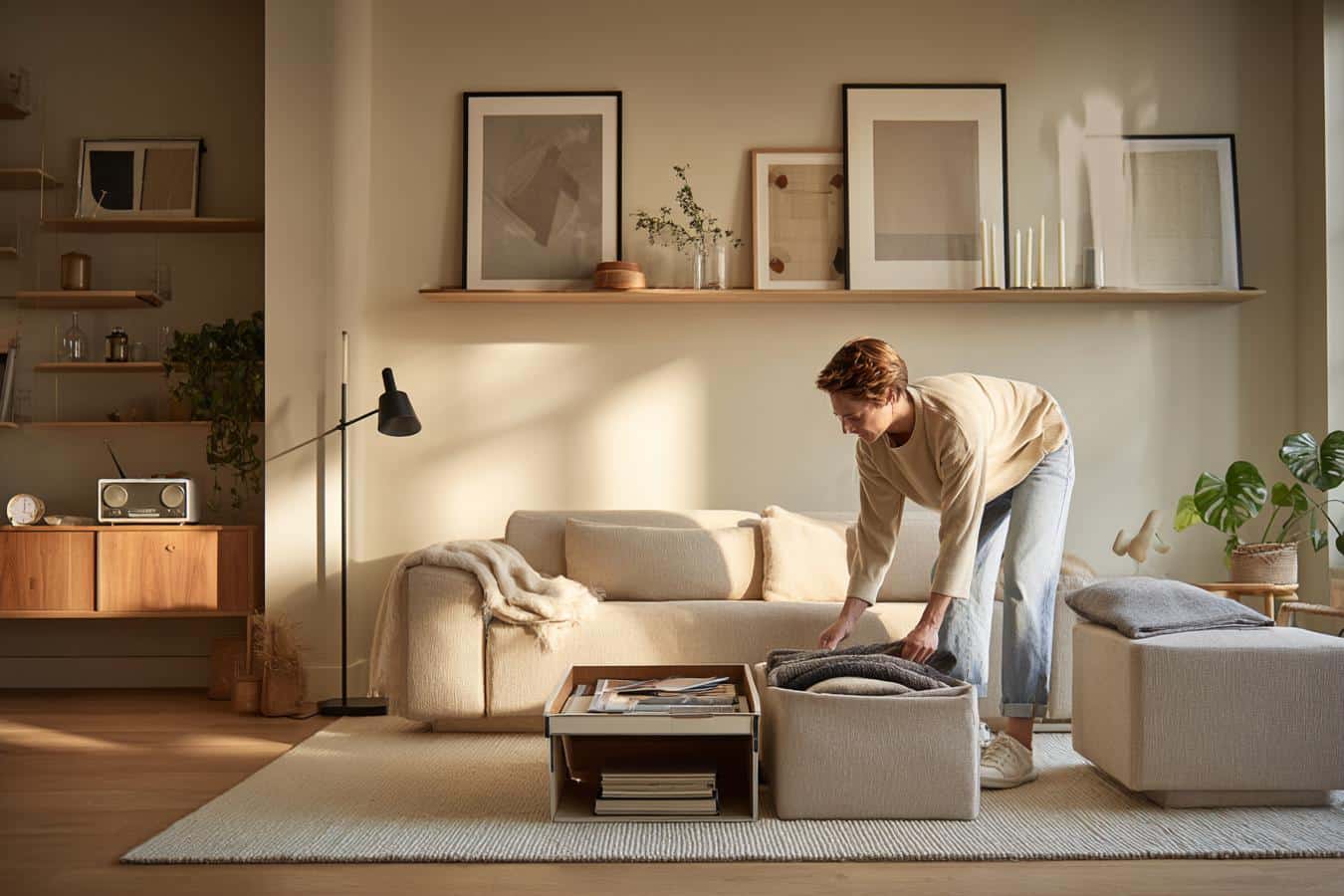 astuces designers petit salon amenagement