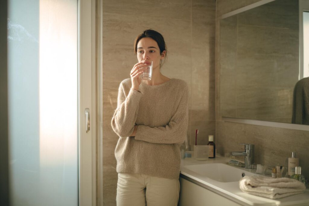 bain de bouche chlorhexidine gencives