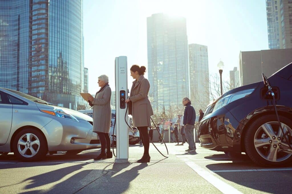 bornes electriques reconditionnees recharge universelle