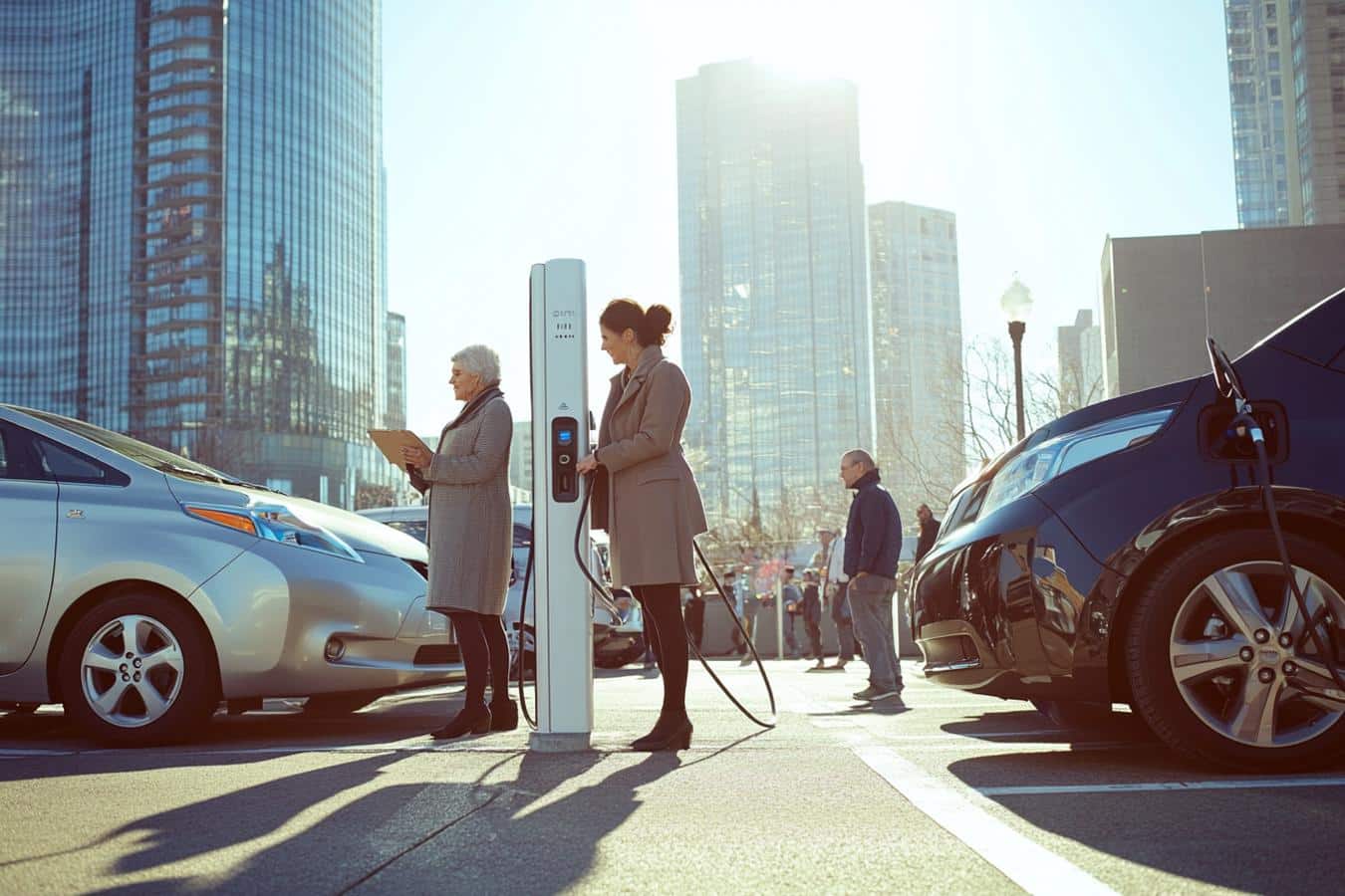 bornes electriques reconditionnees recharge universelle