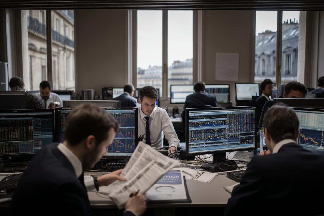 bourse cac 40 graphique analyse