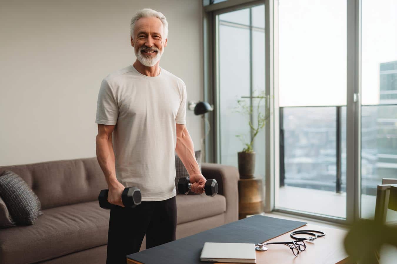 cardiologue 70 ans exercice forme physique