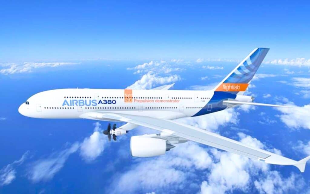 Ce nouveau moteur testé sur un A380 pourrait enterrer le kérosène avant 2035, et l’Europe y croit dur comme fer