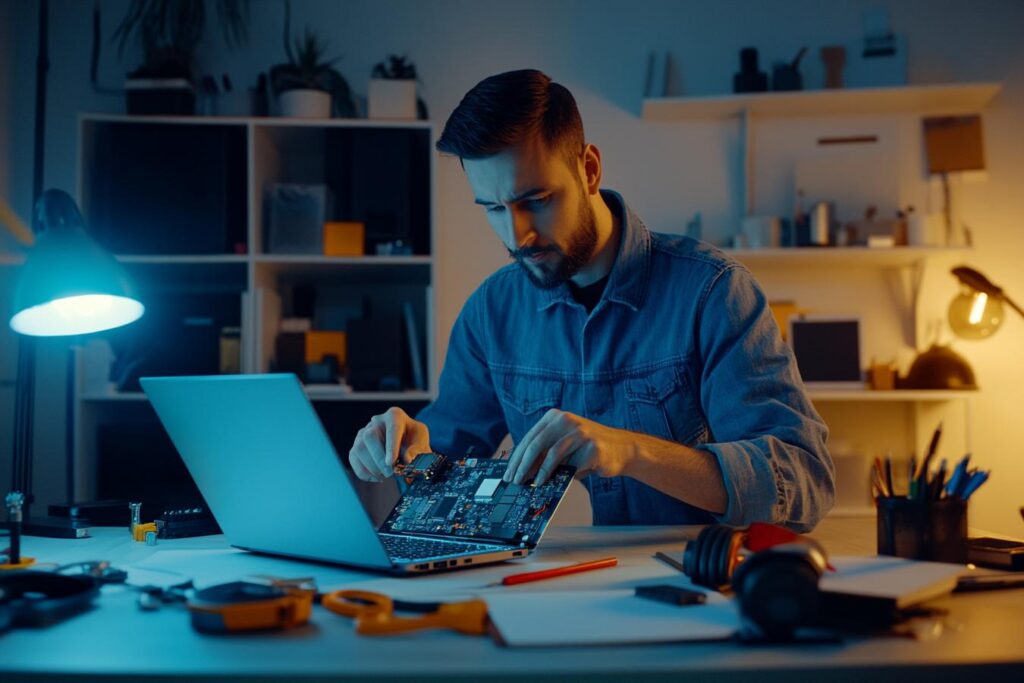 changement carte graphique pc portable