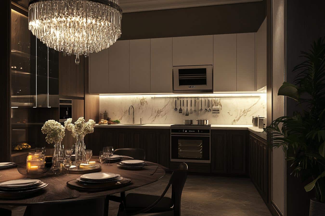 choix de lustre elegant pour cuisine