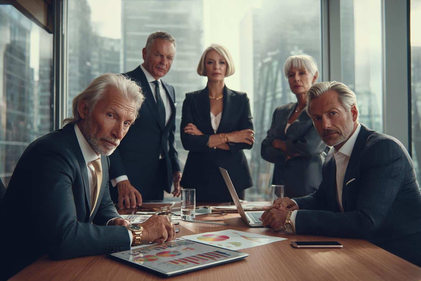 dirigeants netflix rachat warner fortune