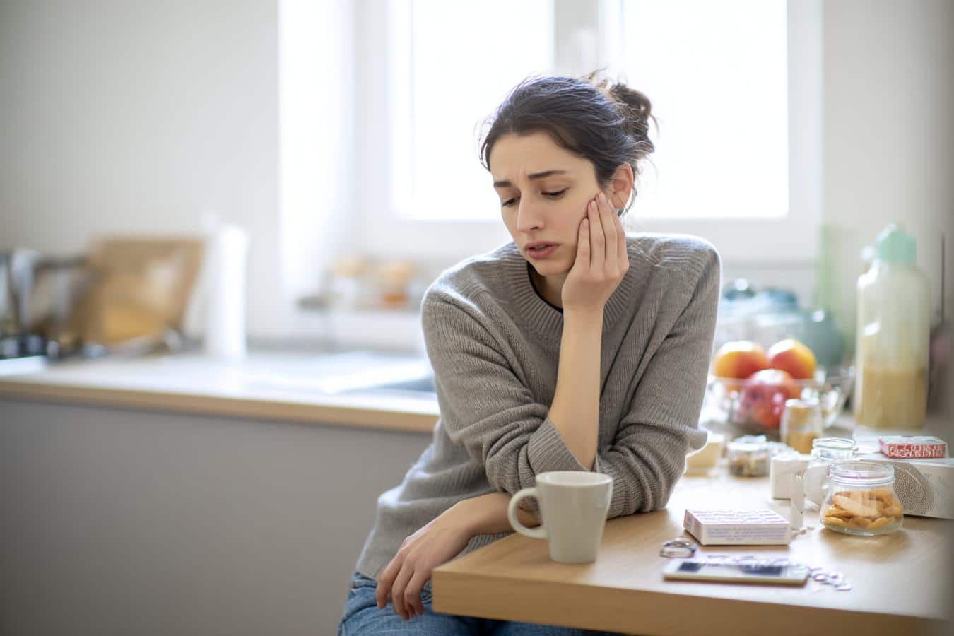 douleur gencive carie non traitee