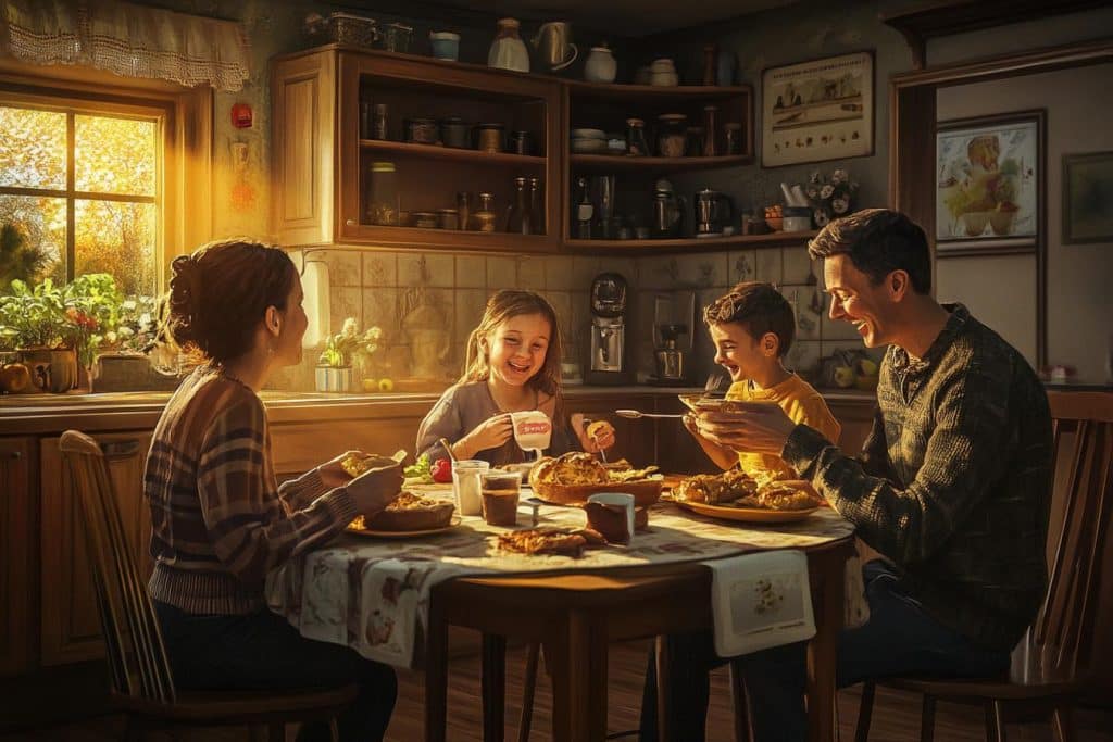 enfant riant avec carambar