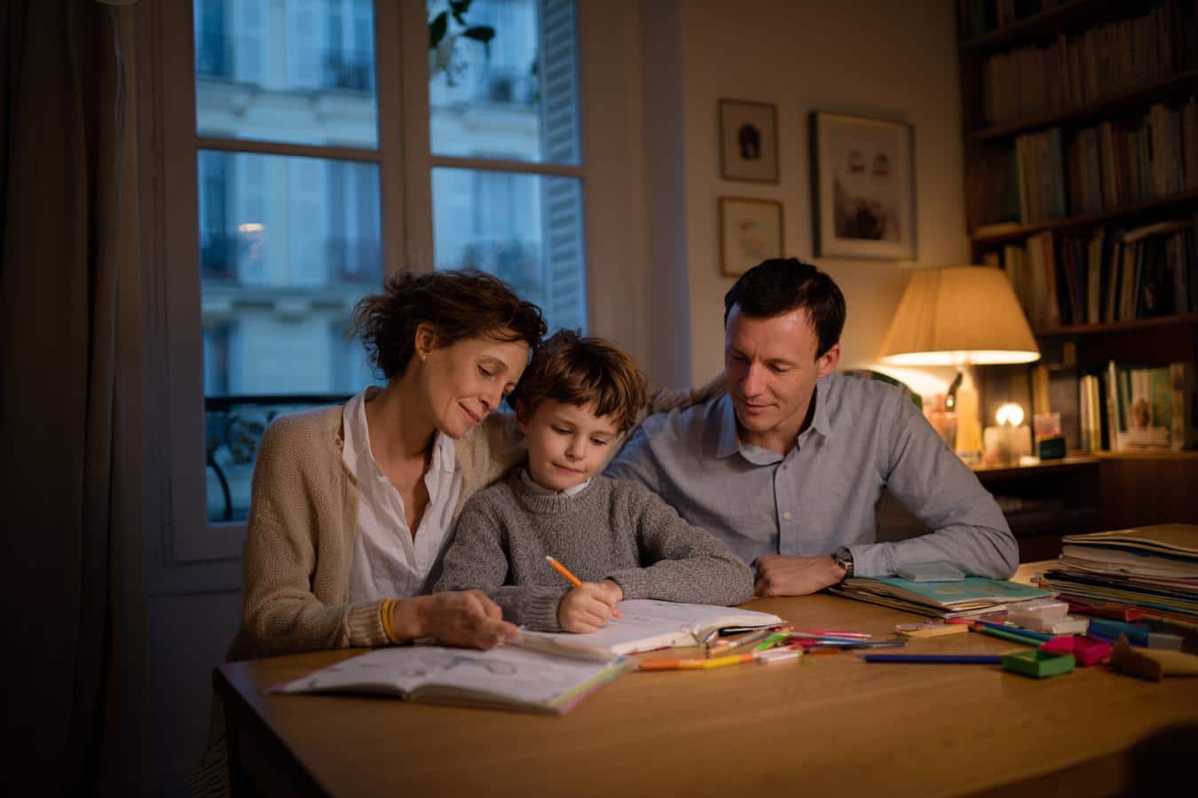 famille soutien reussite scolaire enfants