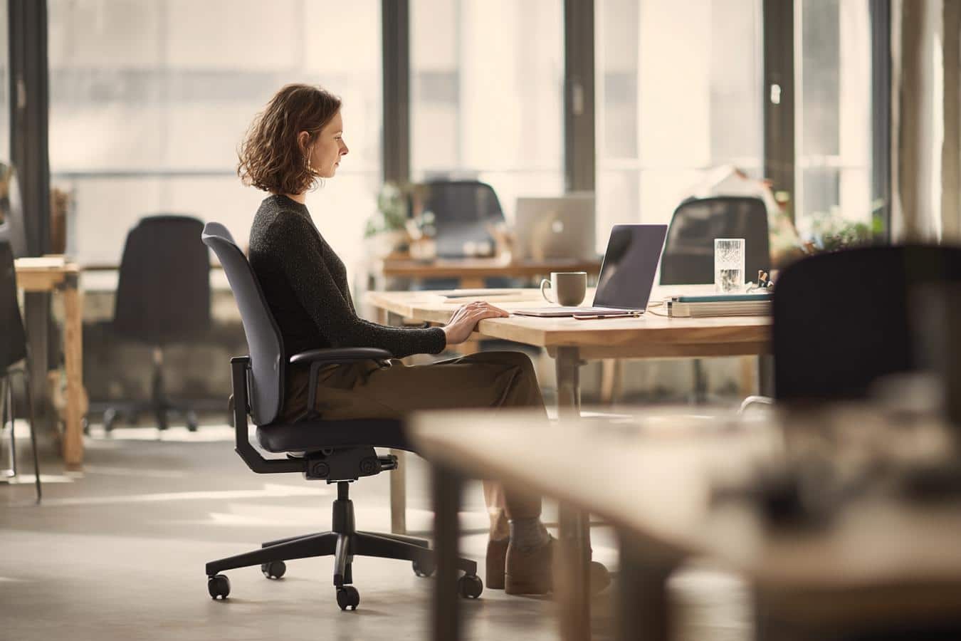 hauteur chaise bureau 75 cm