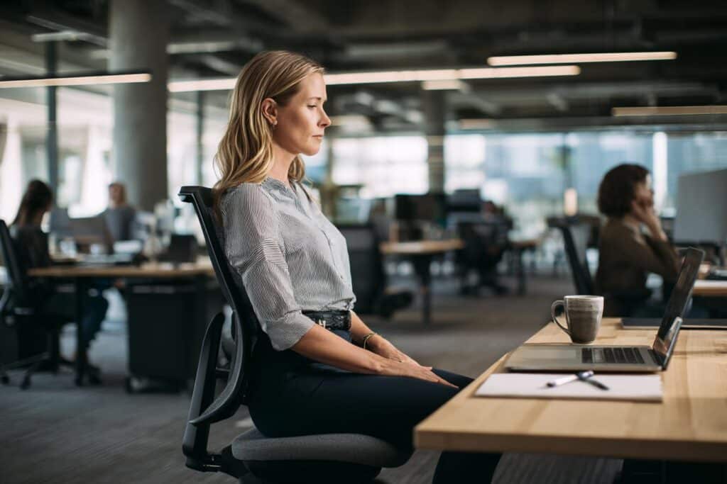 hauteur chaise bureau ergonomique