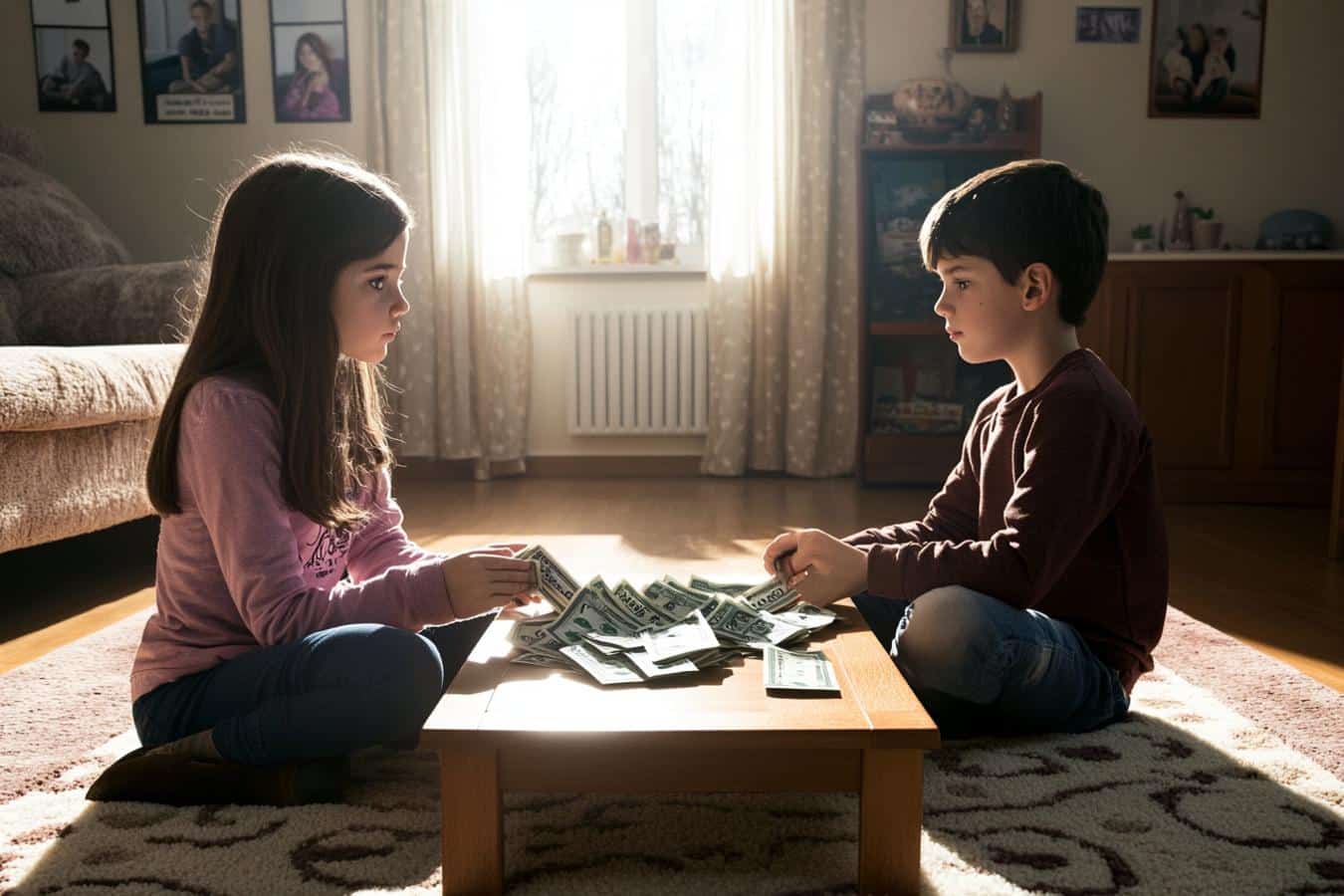 injustice argent de poche filles moins