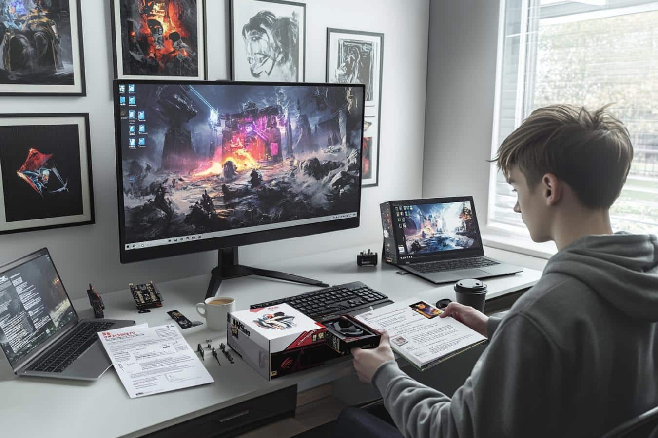 installation carte graphique windows 10