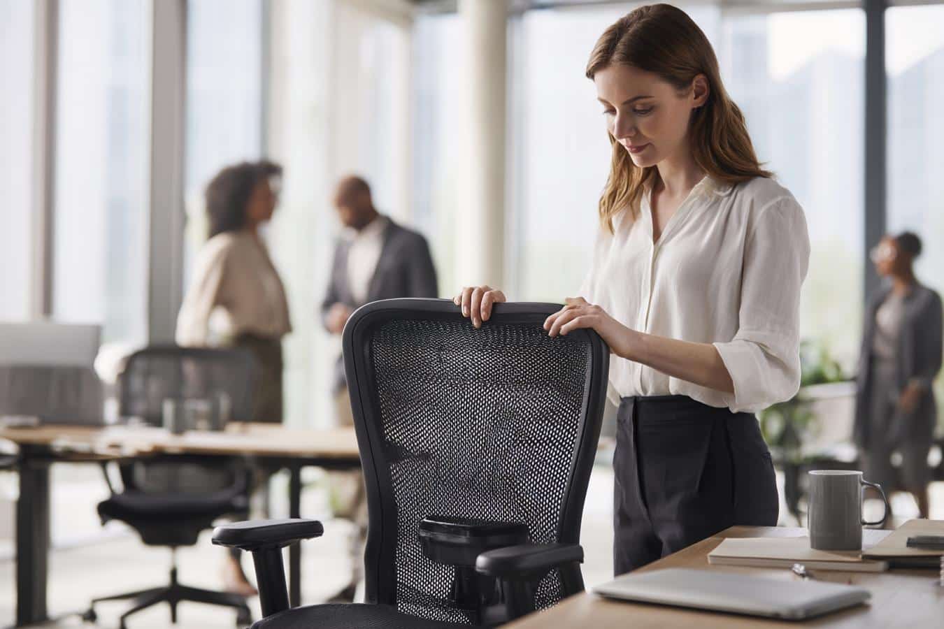 installer chaise bureau ergonomie travail