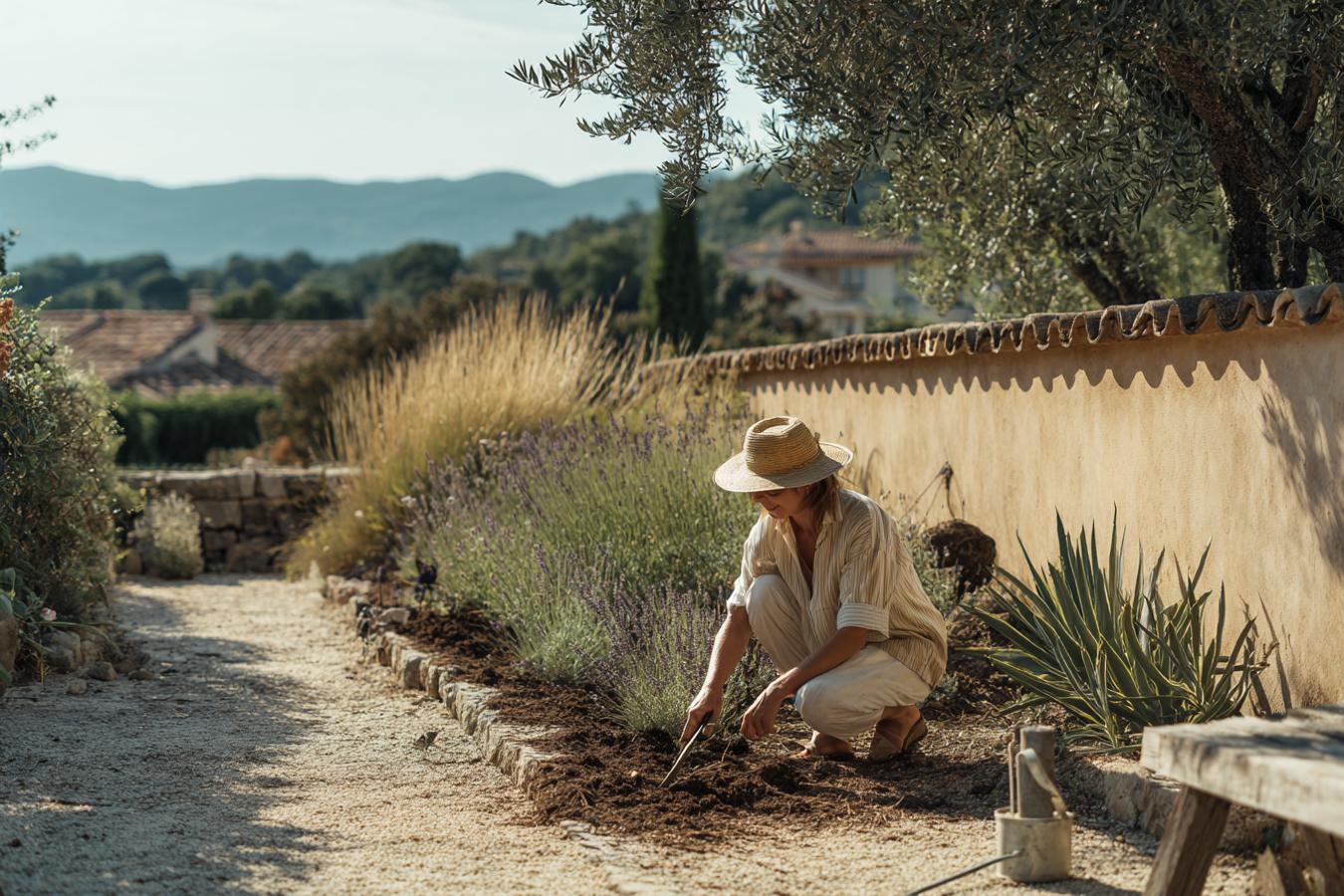 jardin mediterraneen resistant secheresse