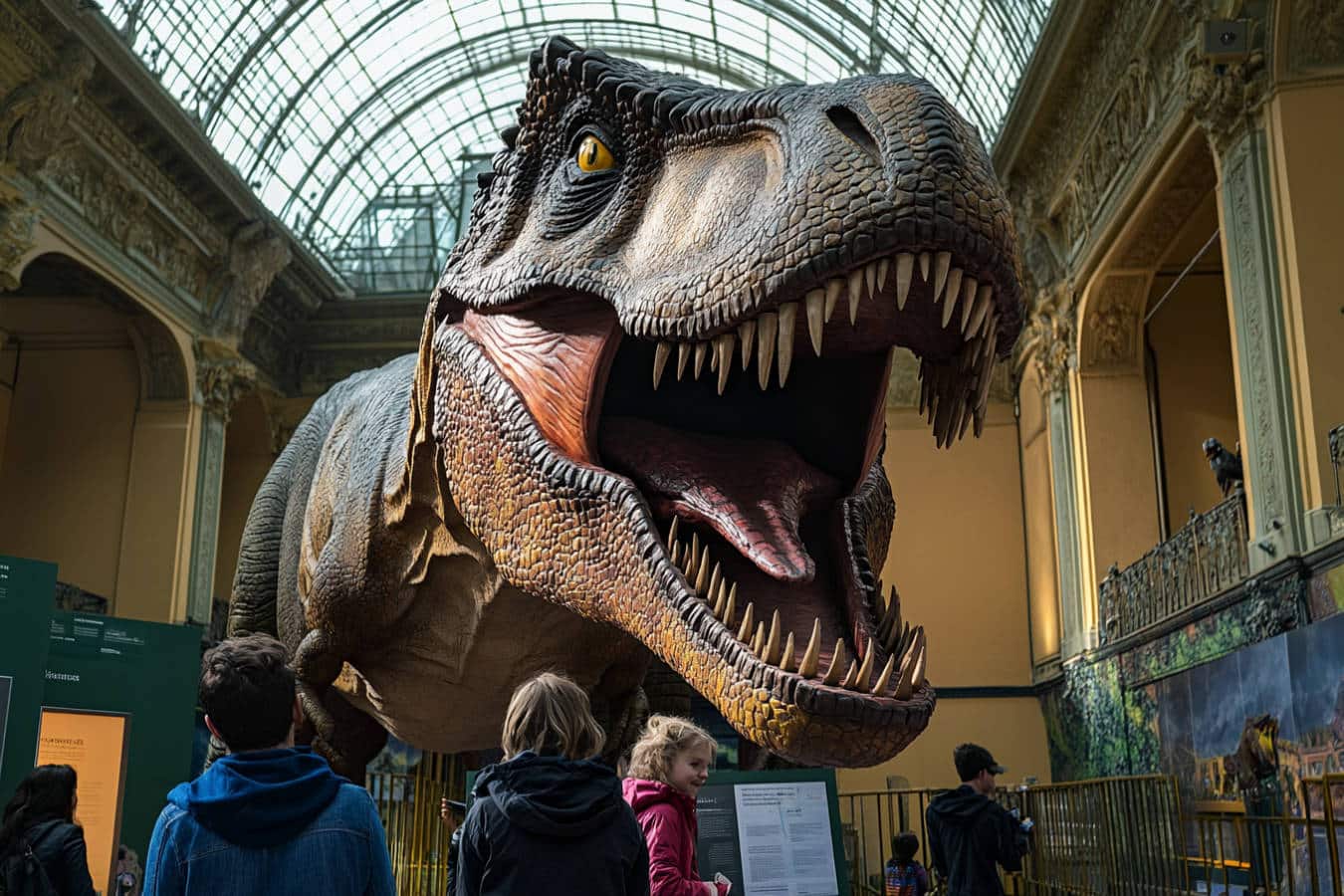 jurassic park exposition paris