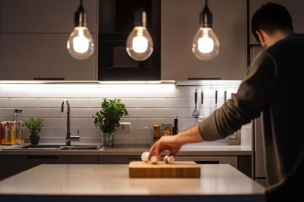 luminosite ideale cuisine ampoules