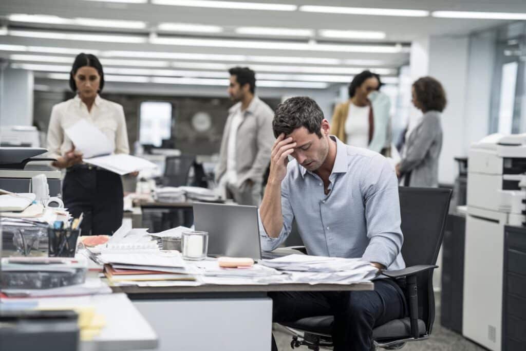 manager surcharge travail relation equipe