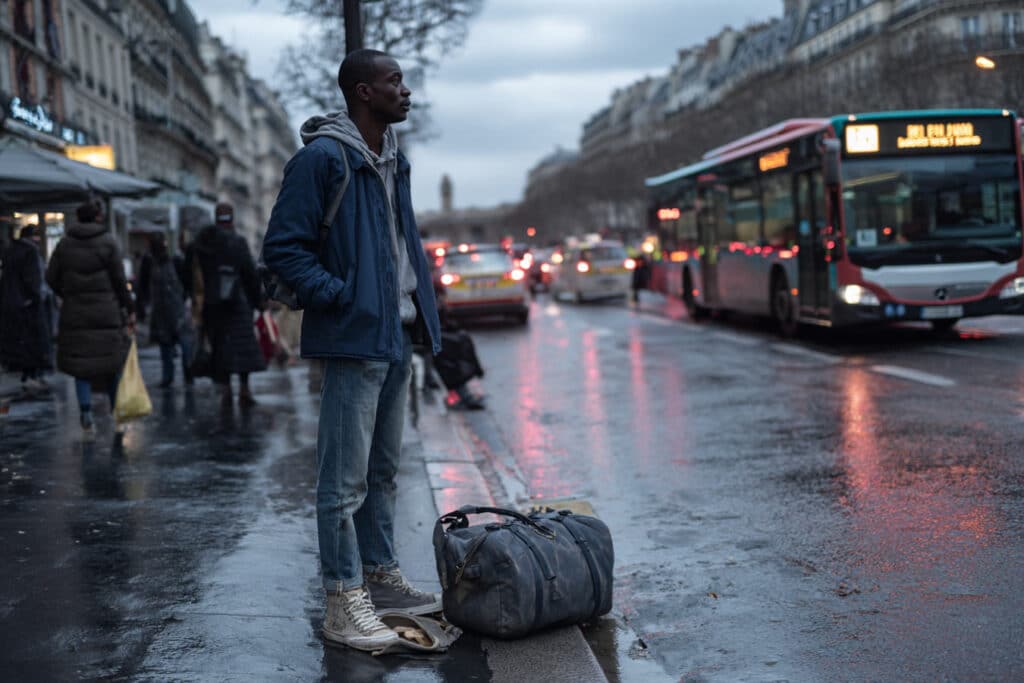 mauritanien arrivee en france apres exil