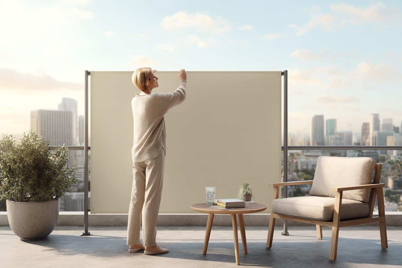 paravent exterieur sans fixation jardin