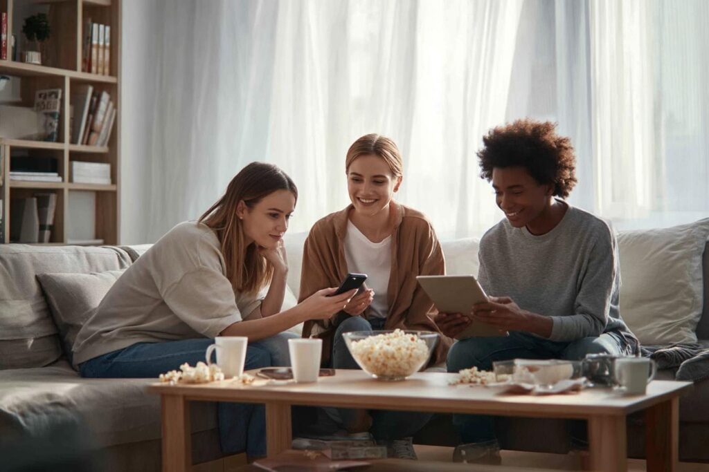 partage abonnements services numeriques france