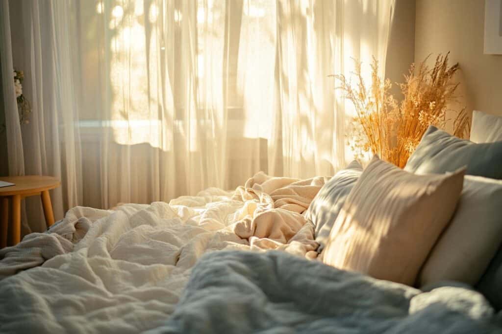 parure de lit confortable et ylygante