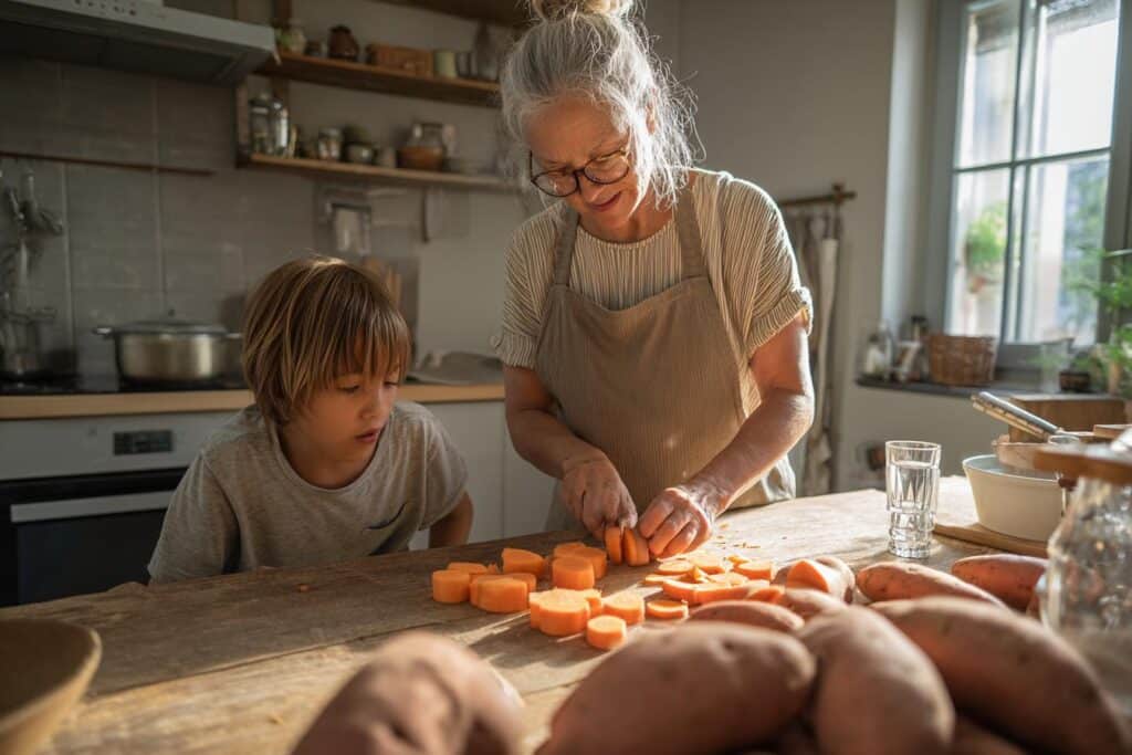 patate douce legume ou feculent