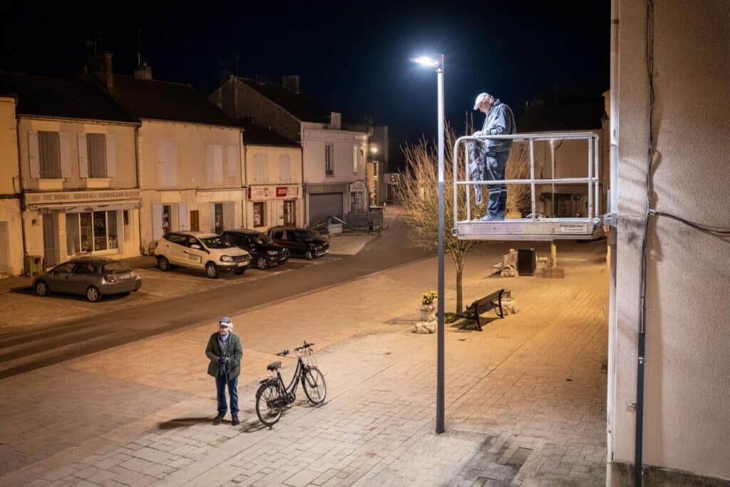 pollution lumineuse en europe