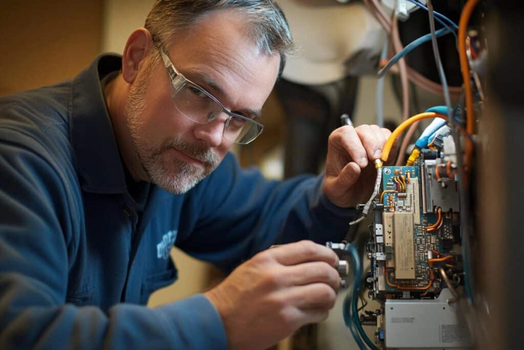reparation carte electronique poele granules