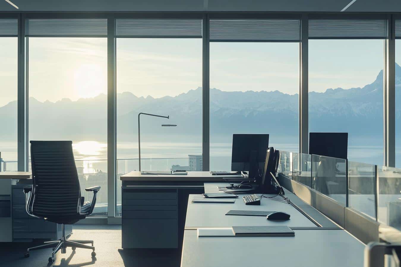 suisse drapeau et calculatrice finance