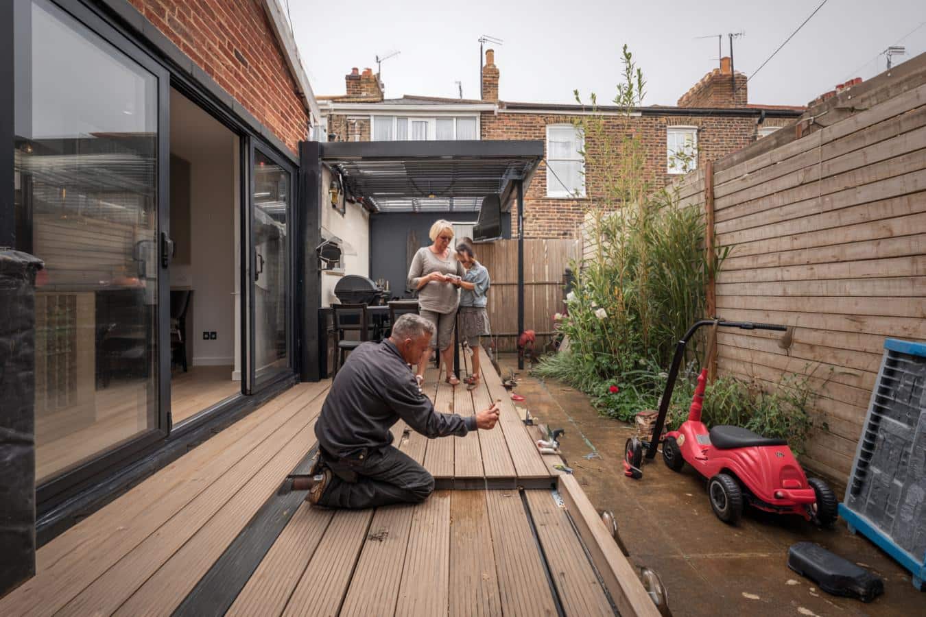 terrasse sur plots exposition et usage