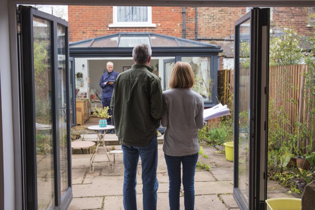 veranda non declaree risques fiscalite