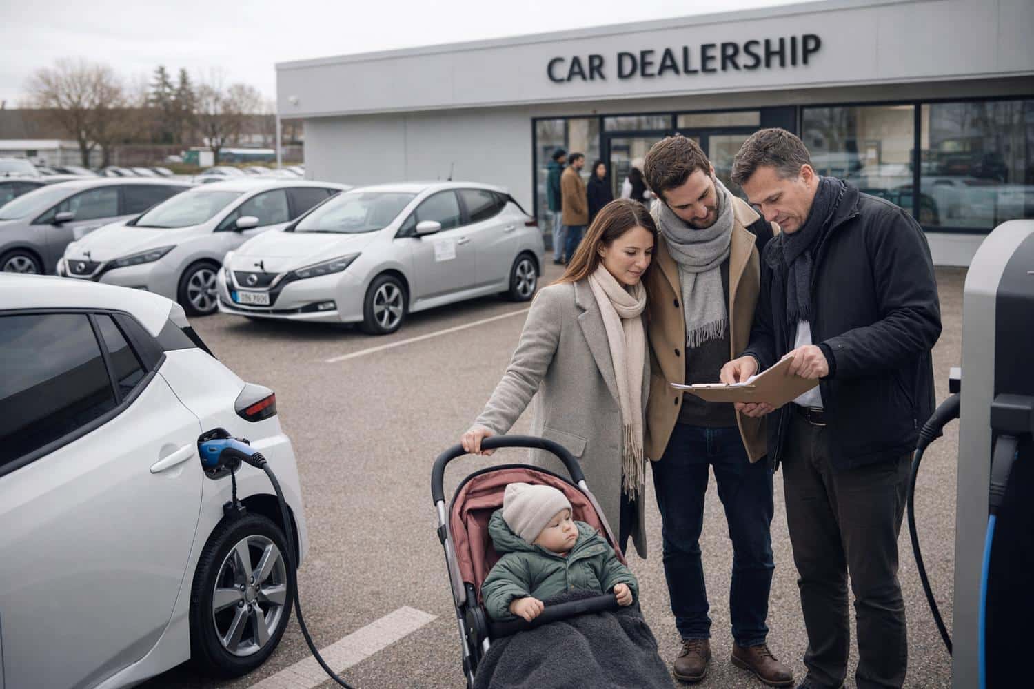 voiture electrique leasing social etat