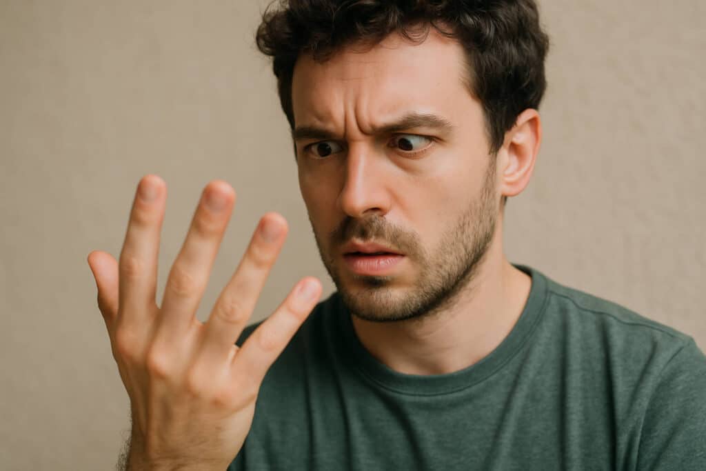 vos doigts vous trahissent si vous êtes intelligent