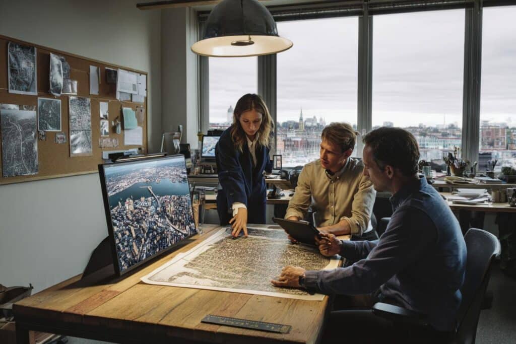 vue aerienne 3d de la terre